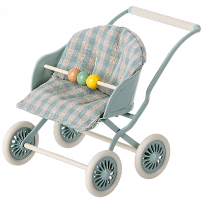 Sittvagn till kanin - Baby, Mint- Maileg - 2
