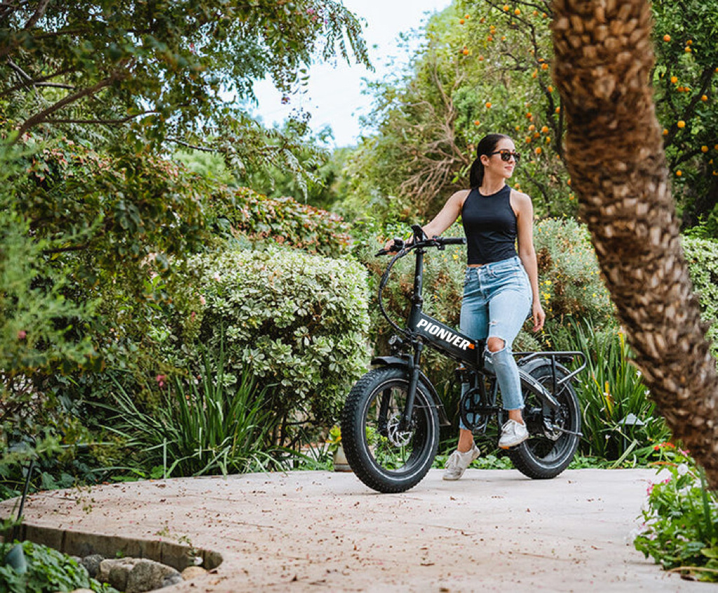 Pionver E-bike Electric Bike, 500W Motor 20″ Fat Tire p40 - 11