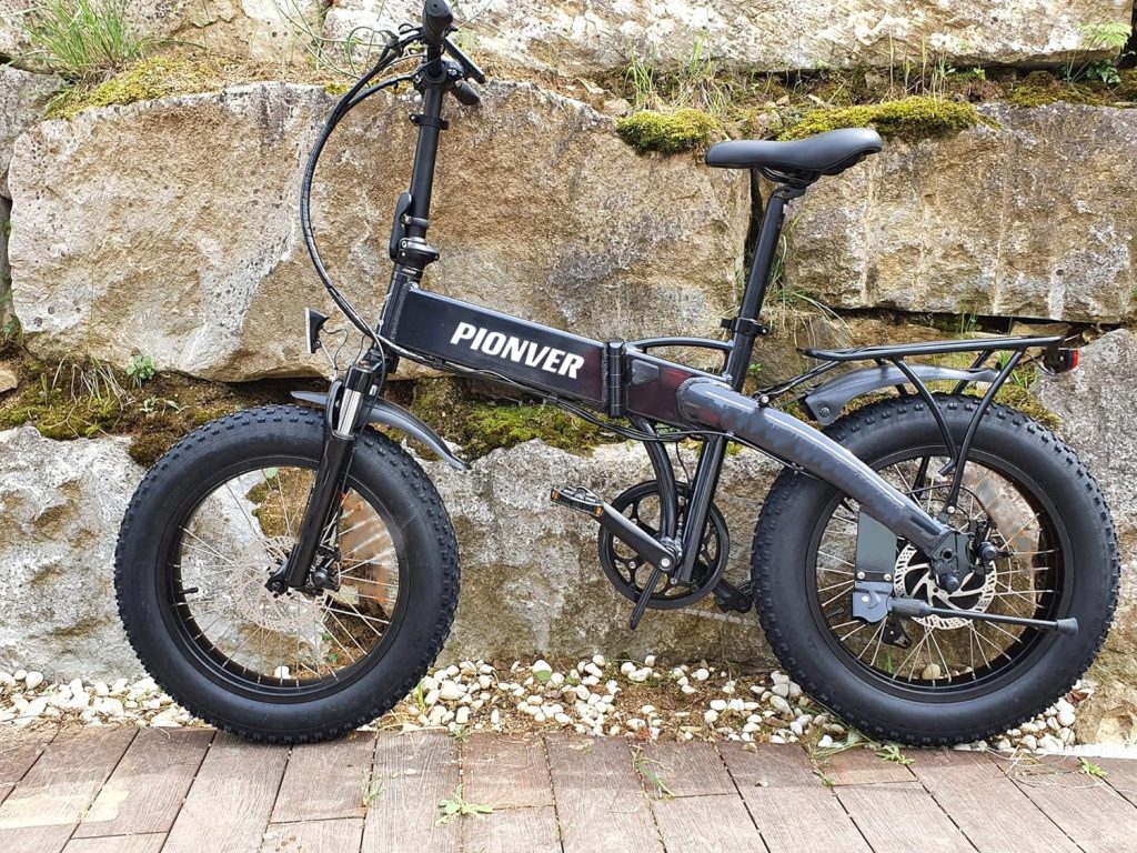 Pionver E-bike Electric Bike, 500W Motor 20″ Fat Tire p40 - 5