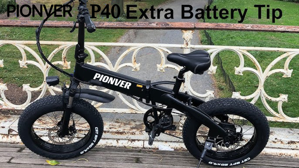 Pionver E-bike Electric Bike, 500W Motor 20″ Fat Tire p40