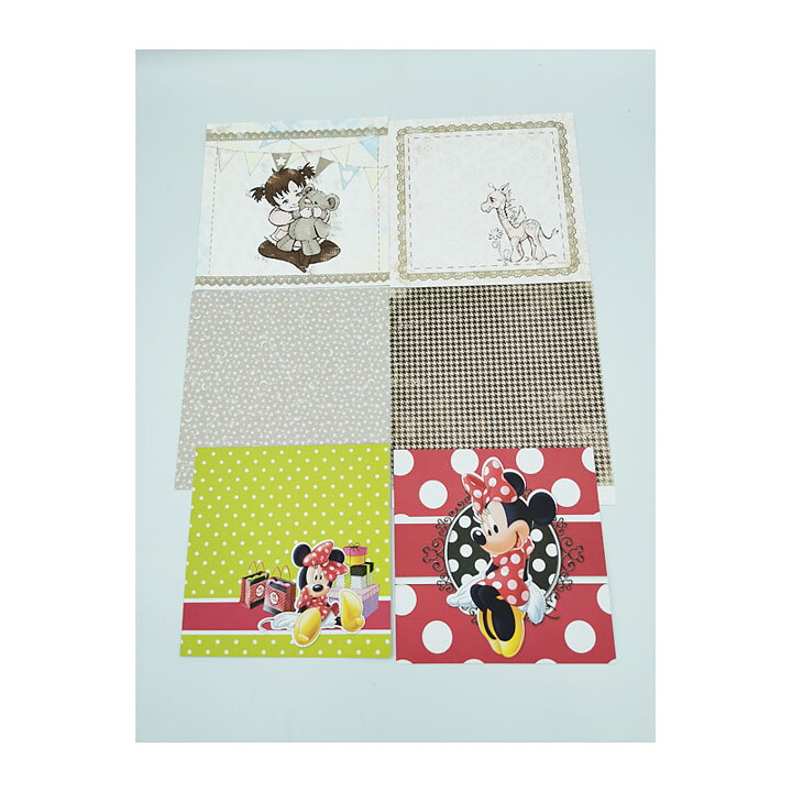 Mixed Set 8 Paper 6x6