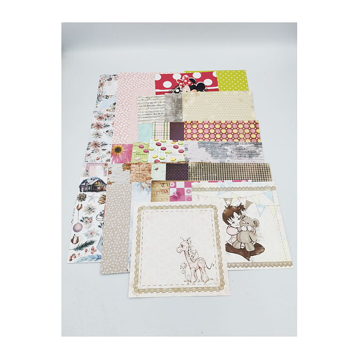 Mixed Set 8 Paper 6x6