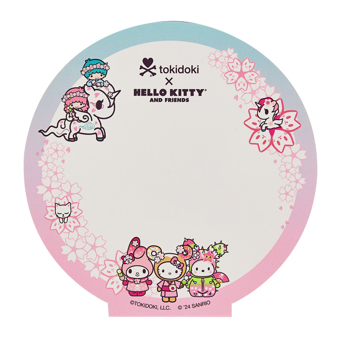 Tokidoki x Hello Kitty and Friends Sakura Festival Sticky Notes - 3