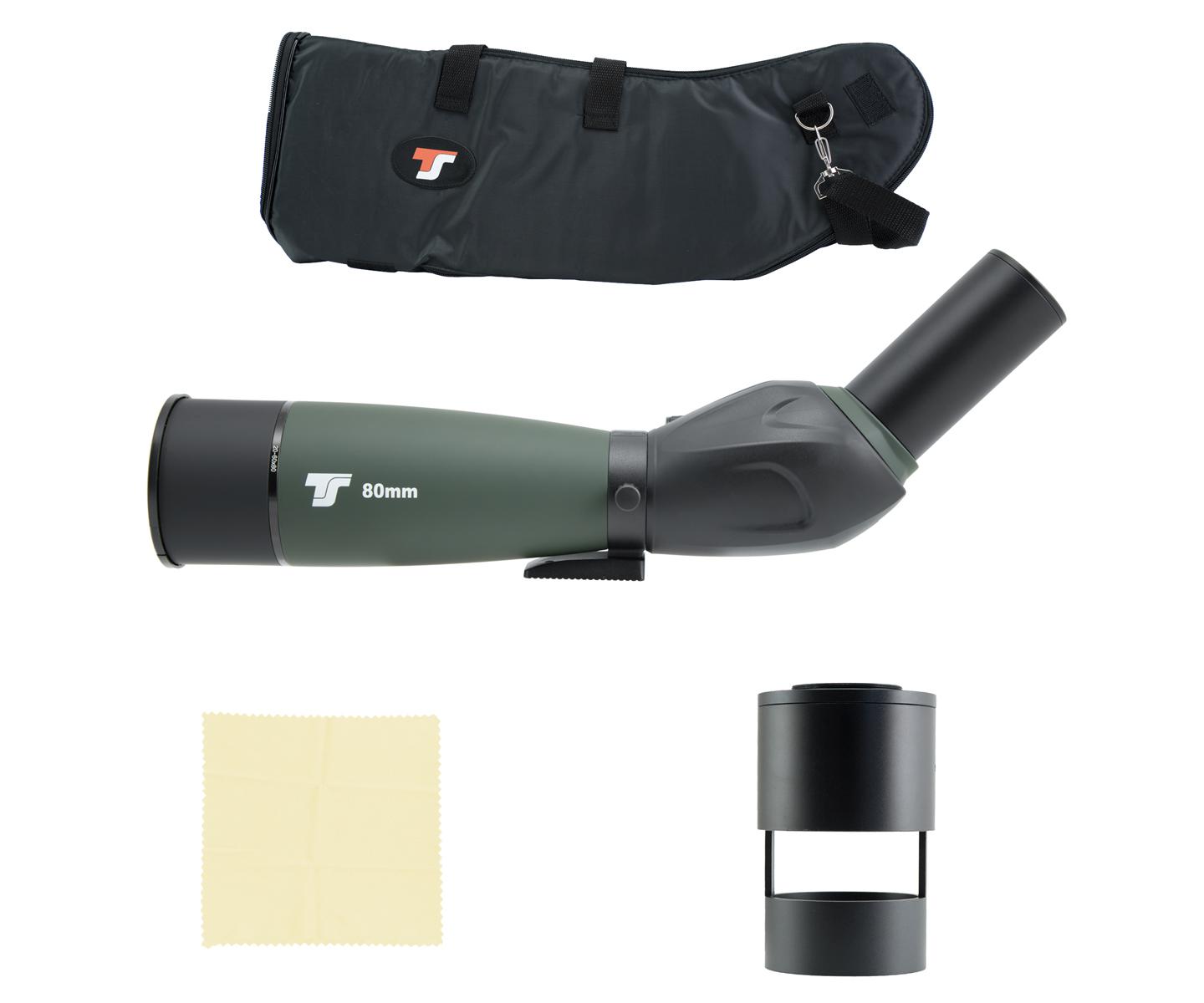 TS-OPTICS TUBKIKARE BW80Z, 20-60x80 MED UTBYTBART OKULAR - 11