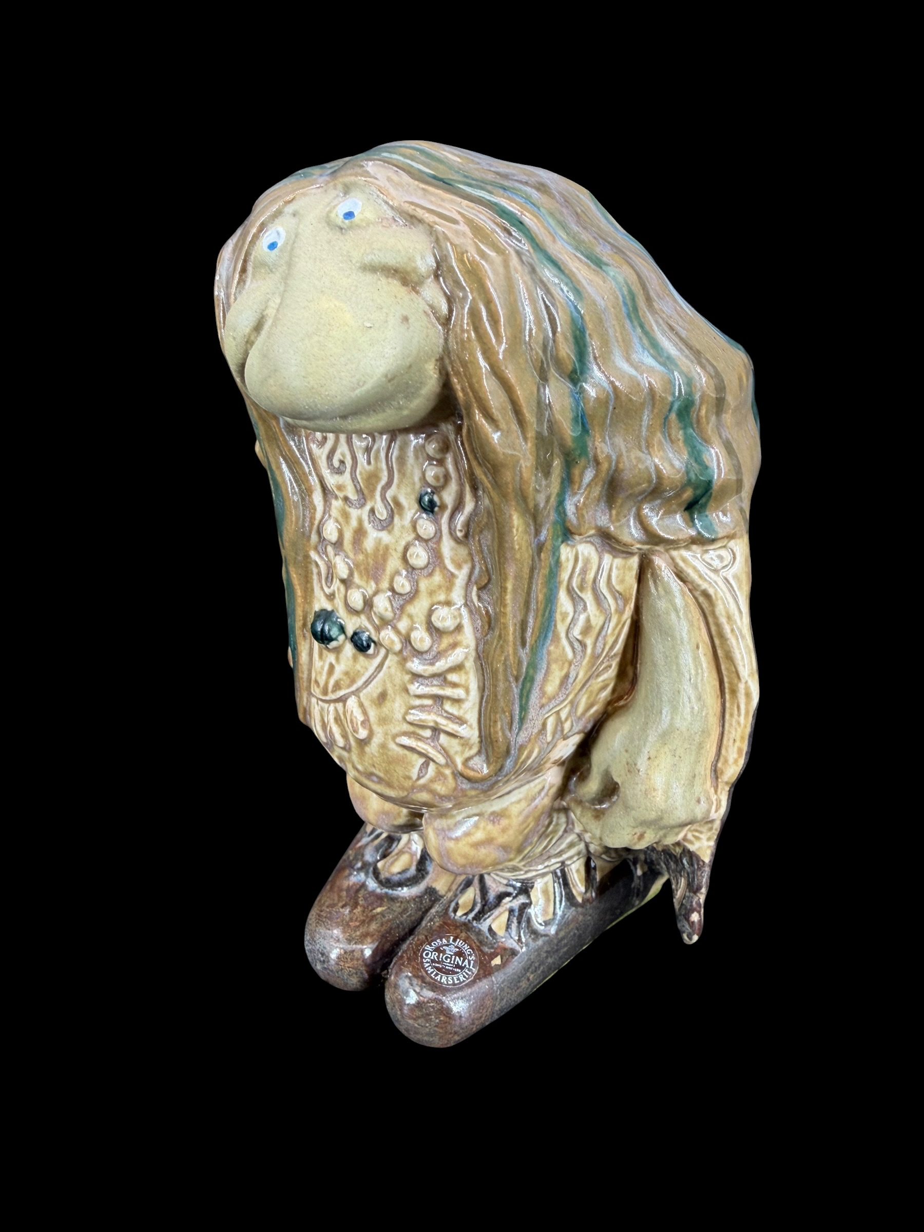 Rosa Ljung ”Lång öra ” troll ur John Bauer serien