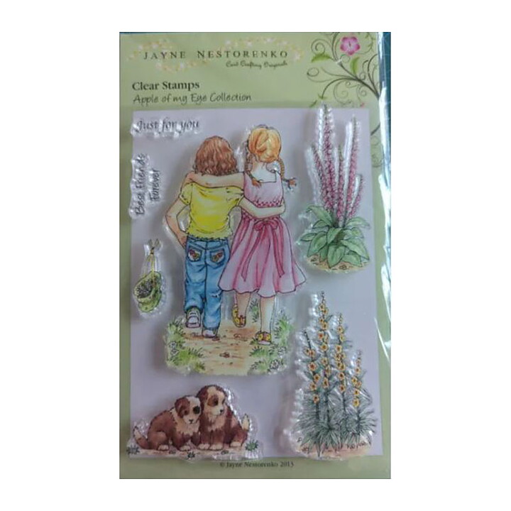   Jayne Nestorenko Clear Stamps - Apple of My Eye Collection