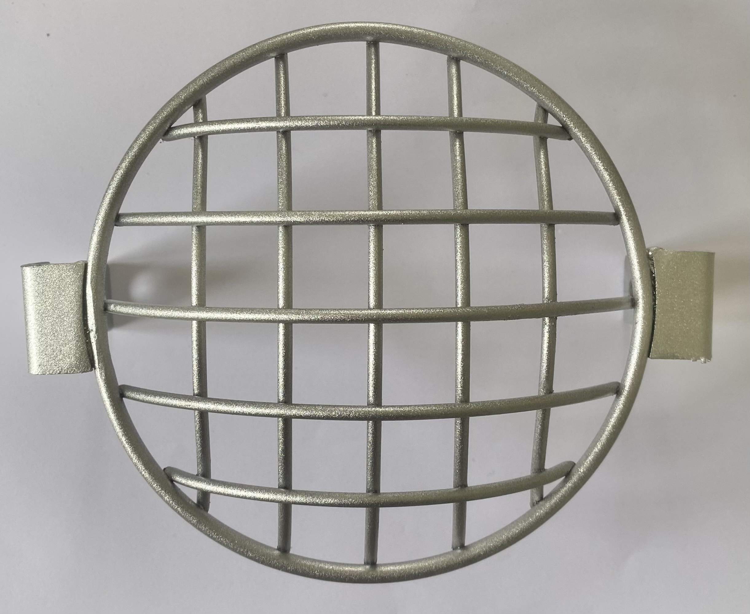 Grill framlampa  silver
