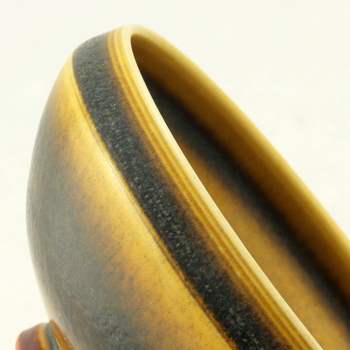 ベルント・フリーベリ 一点もの！ブラウン/イエロー色の器 Bowl（8cm)  1960年代