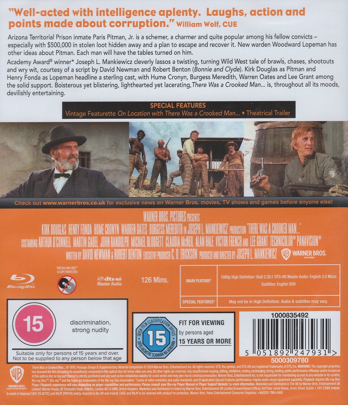There Was A Crooked Man... (ej svensk text) (Blu-ray) - 2