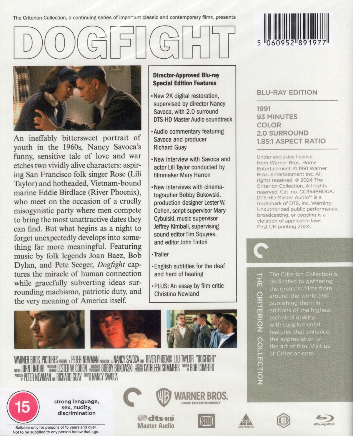 Dogfight (Criterion Collection) (ej svensk text) (Blu-ray) - 2