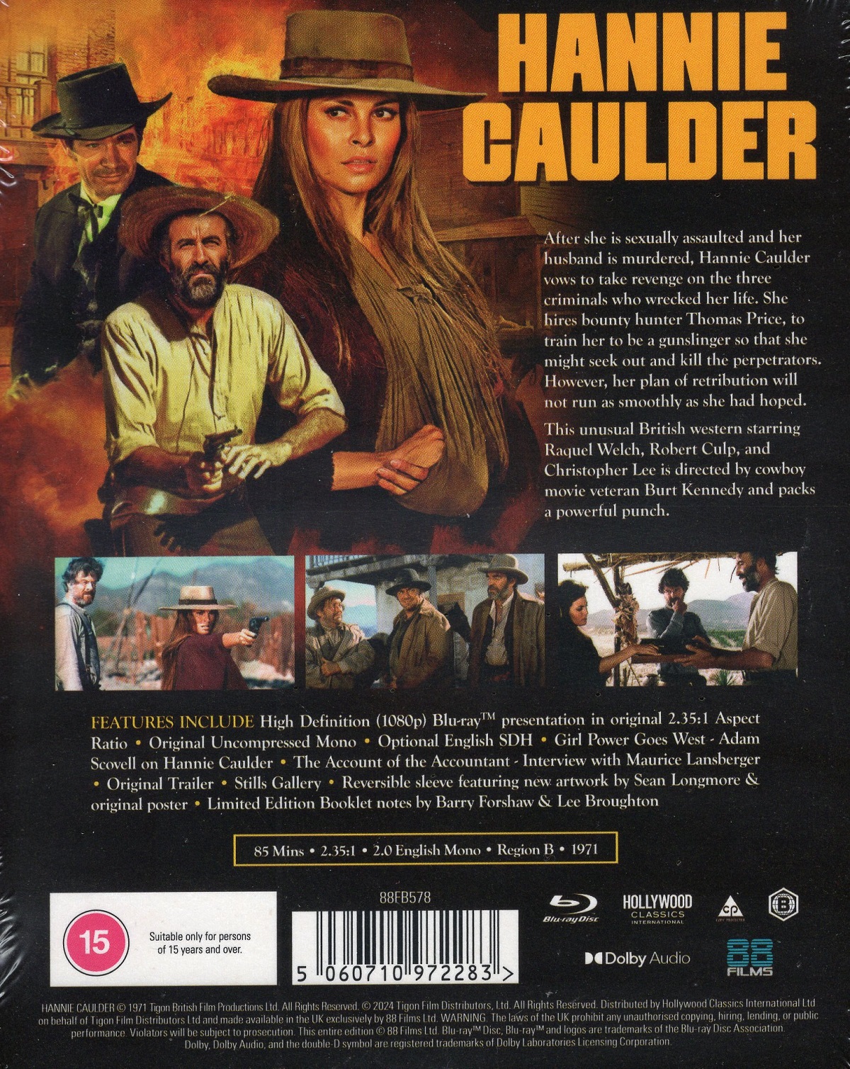Hannie Caulder (Limited Edition) (ej svensk text) (Blu-ray) - 2