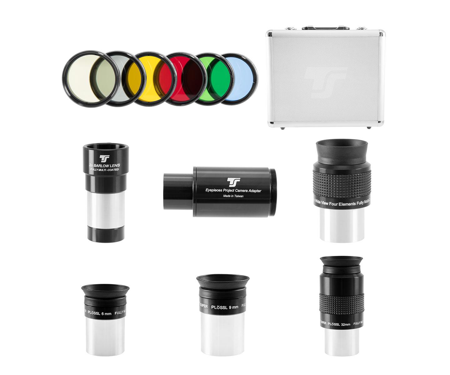 TS-OPTICS TILLBEHÖRSSET - 12 DELAR - 5