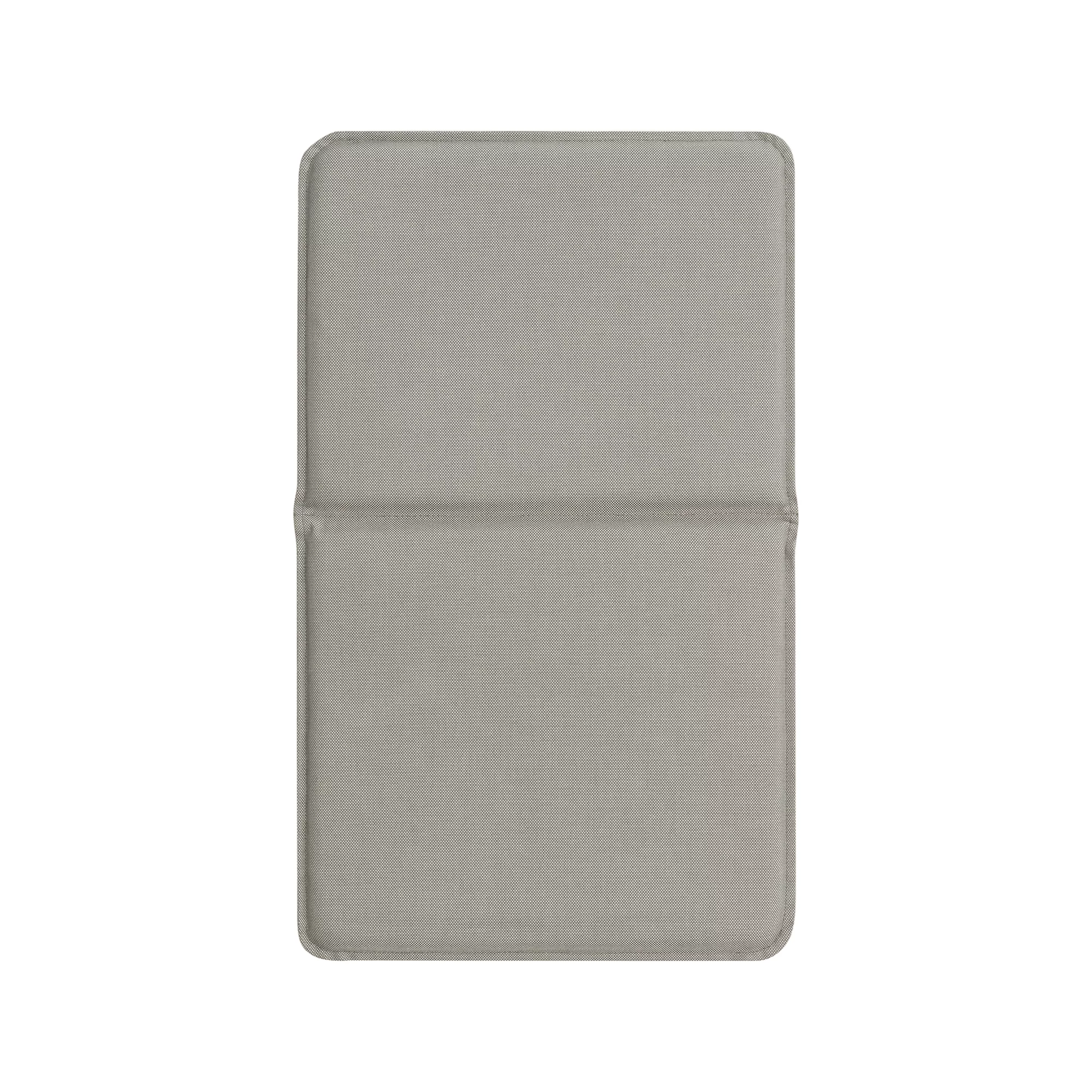 Cushion YUA for armchair mottled grey 39 x 66 cm - 5