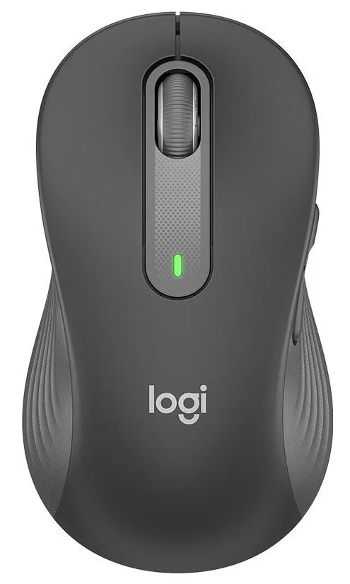 Logitech Signature M650 Large trådlös mus (grafitgrå), Vänsterhänt