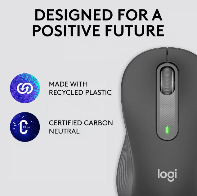 Logitech Signature M650 Large trådlös mus (grafitgrå), Vänsterhänt - 4