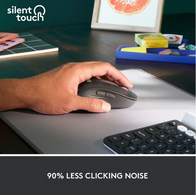 Logitech Signature M650 Large trådlös mus (grafitgrå), Vänsterhänt - 3