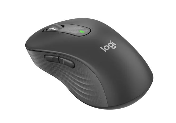 Logitech Signature M650 Large trådlös mus (grafitgrå) Högerhänt