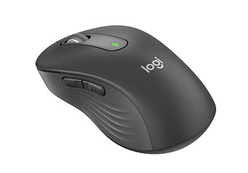 Logitech Signature M650 Large trådlös mus (grafitgrå) Högerhänt