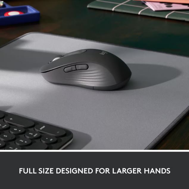 Logitech Signature M650 Large trådlös mus (grafitgrå) Högerhänt - 4