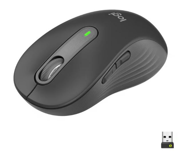 Logitech Signature M650 Large trådlös mus (grafitgrå) Högerhänt - 2