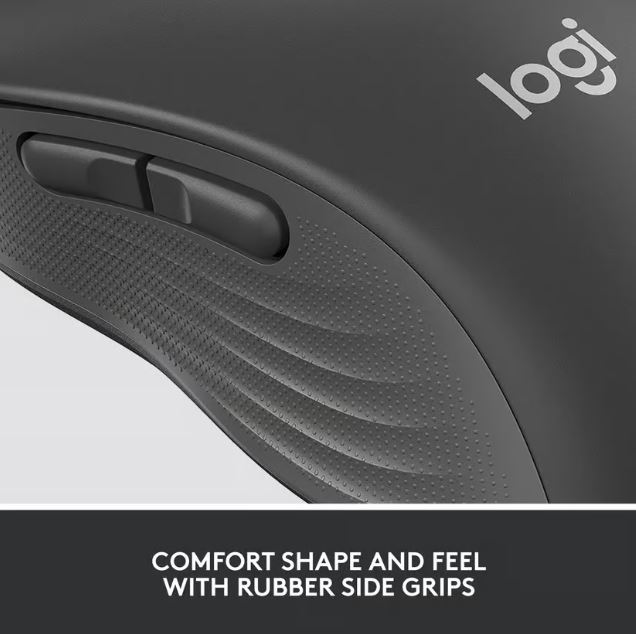 Logitech Signature M650 Large trådlös mus (grafitgrå) Högerhänt - 10