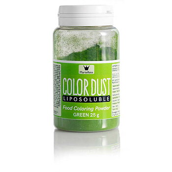 Livsmedelsfärg pulver grön 25 g