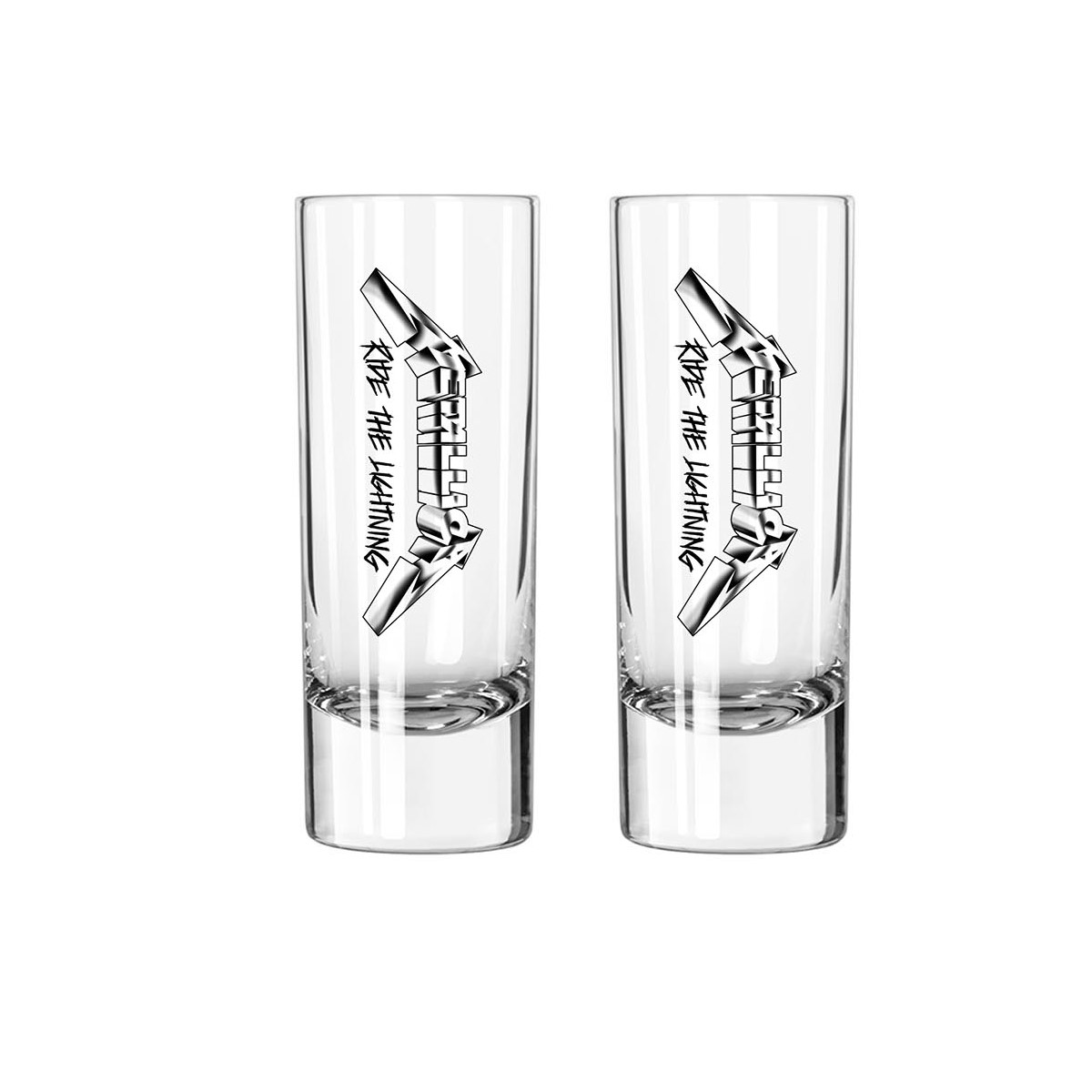 Metallica Ride The Lightning 2 Shot Glas