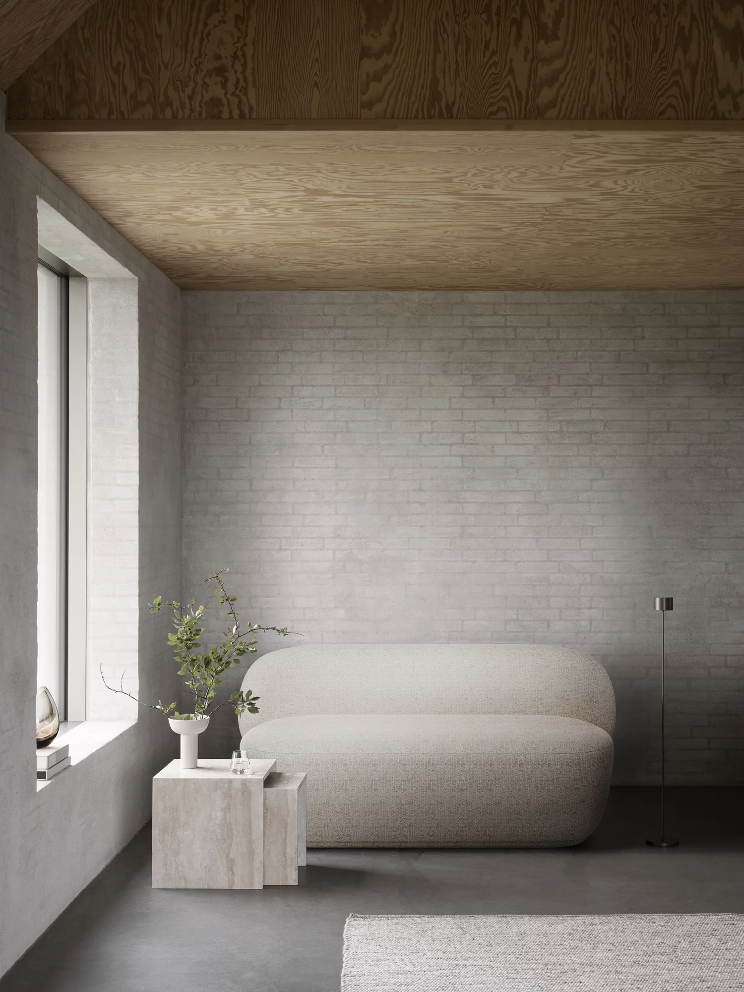 2-sits soffa -KUON - 5