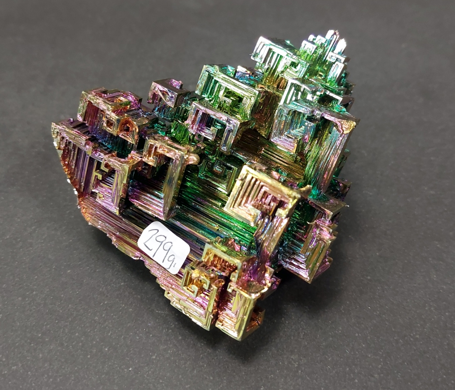 Bismuth / Wismut Kristall,  299gram