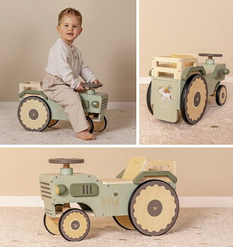 Little Dutch Gå-vagn Traktor 