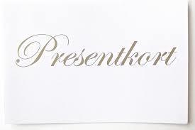 Presentkort Butik