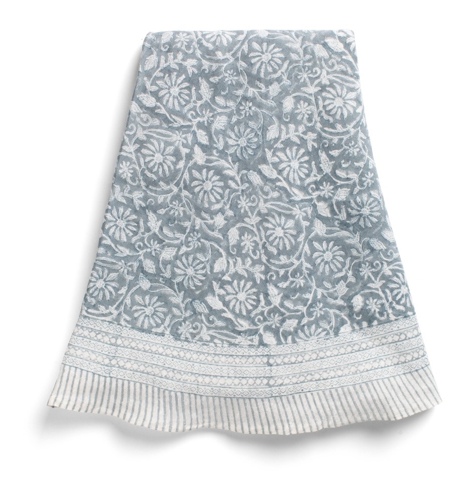 Rund linneduk - MARGERITA  - Chamois 