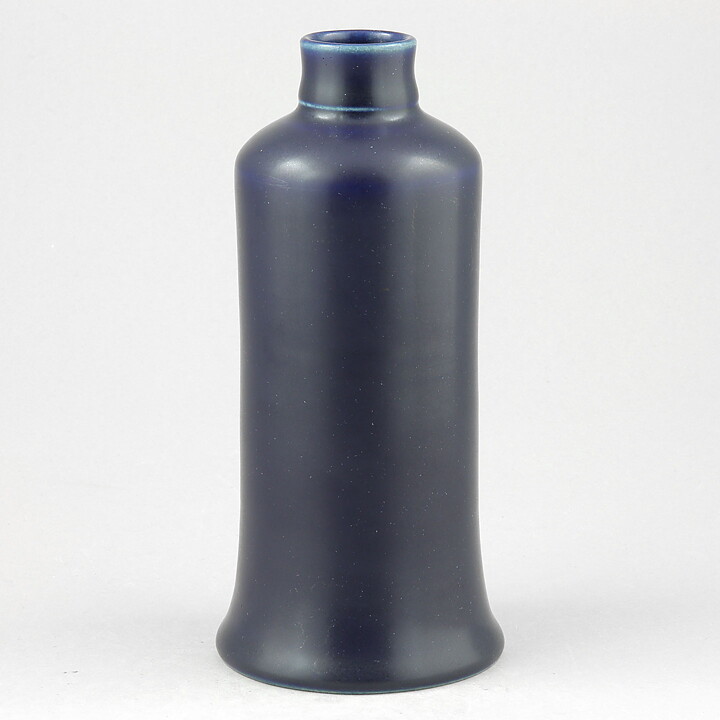 Triller Tobo (1950s) Unique Blue Vase 15 cm