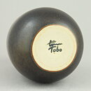 Triller Tobo (1950s) Unique Brown Vase 13 cm