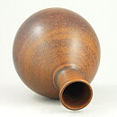Triller Tobo (1950s) Unique Brown Vase 15 cm