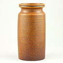 Triller Tobo (1950s) Unique Brown Vase 17 cm