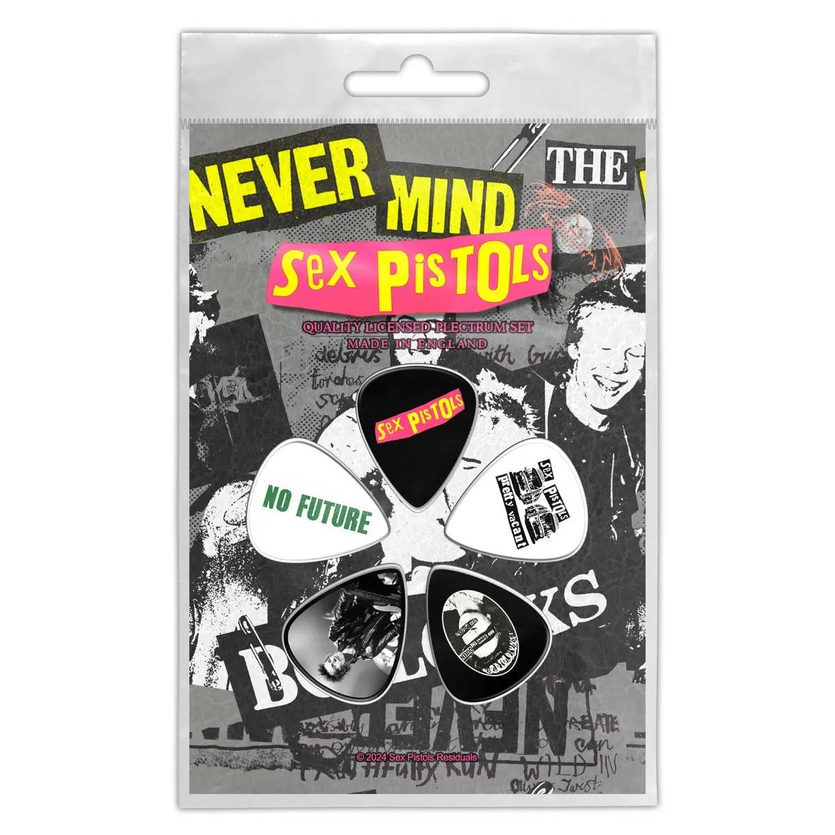 Sex Pistols Plectrum Pack: Never Mind The Bollocks