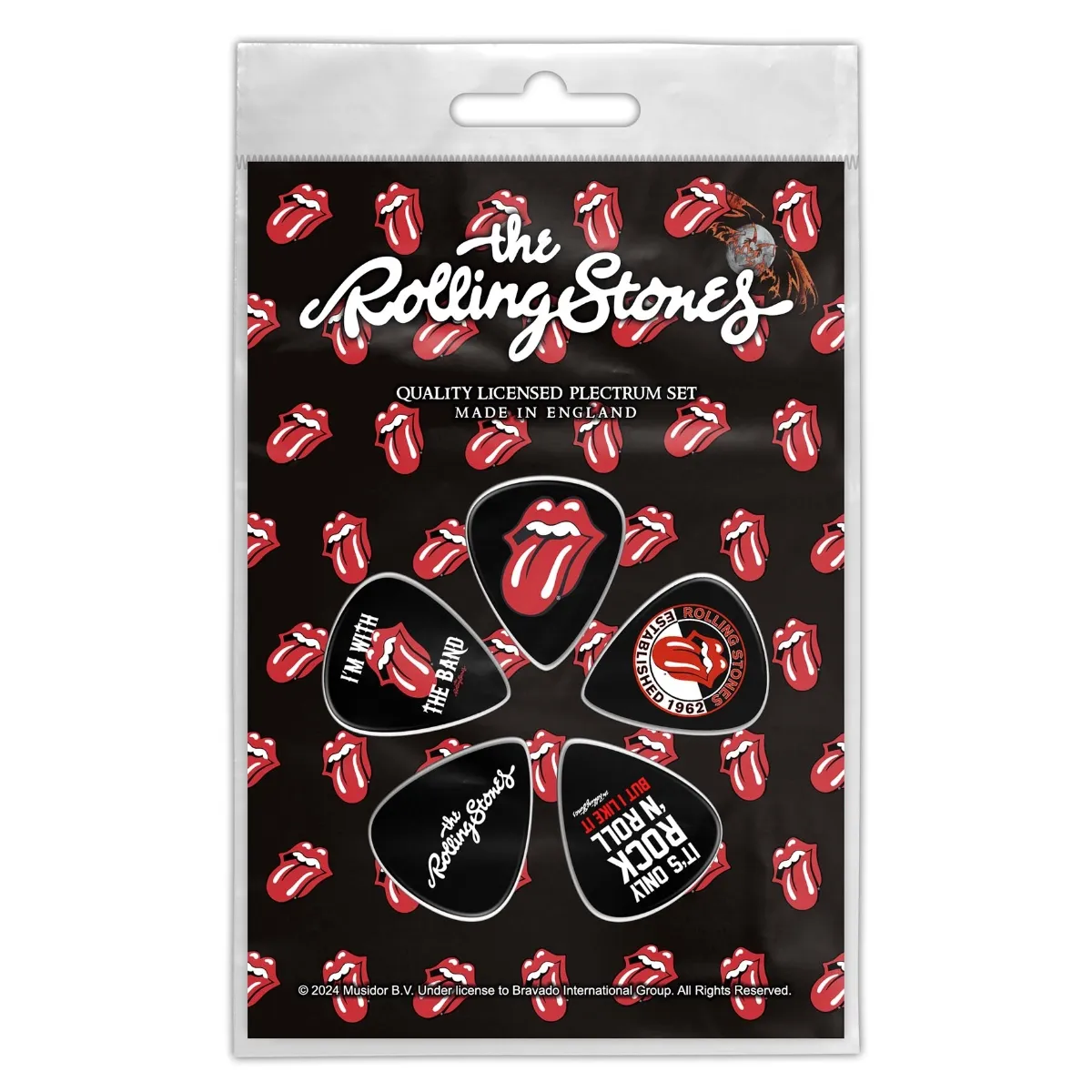The Rolling Stones Plectrum Pack: Tongue