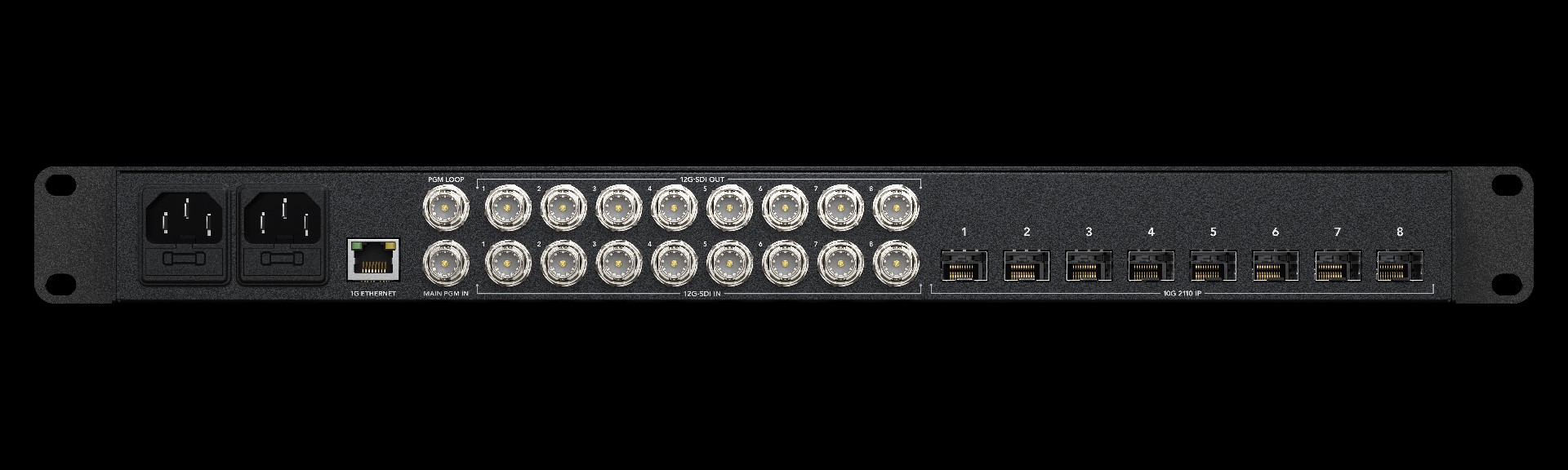 Blackmagic Design 2110 IP Converter 8x12G SFP - 3