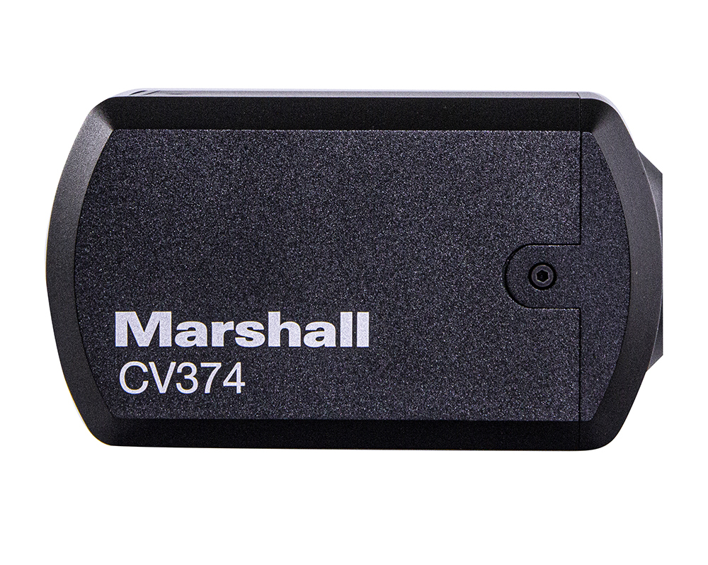Marshall CV374 Compact NDI 4K UHD Broadcast Camera with CS Lens Mount - NDI│HX3, IP & HDMI Outputs - 3