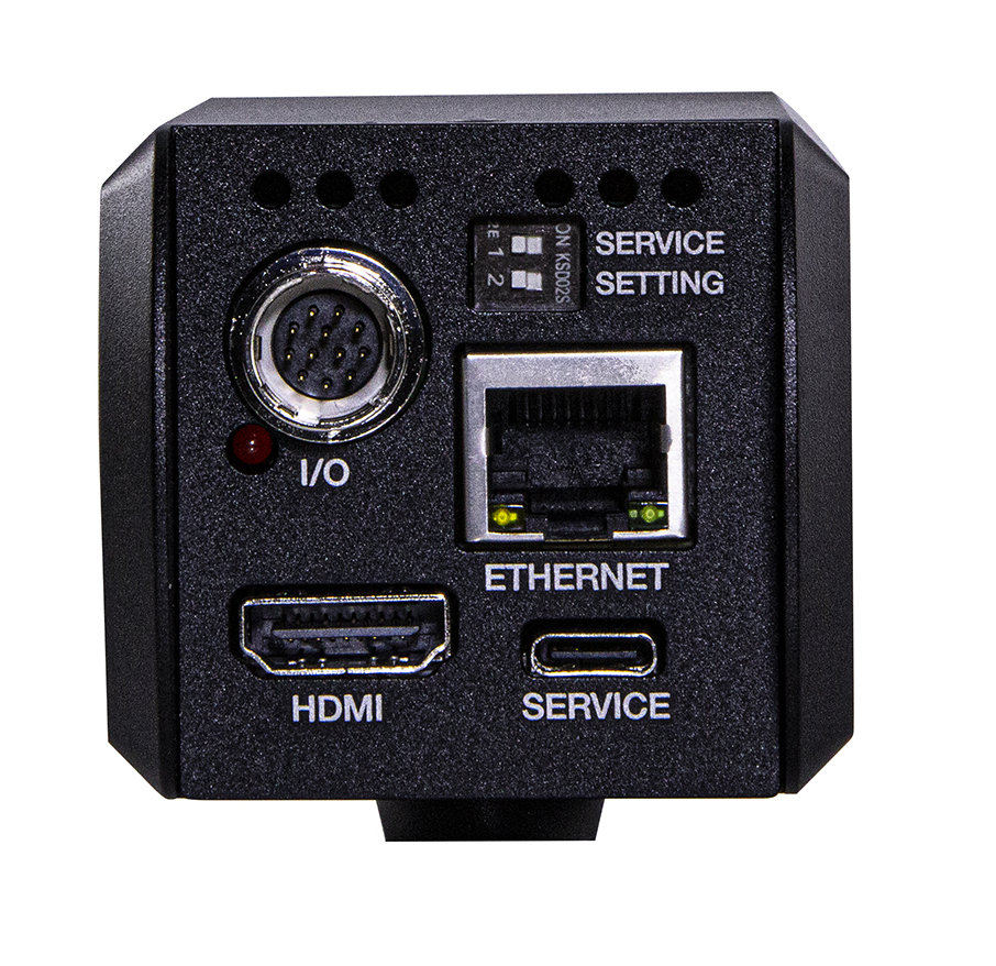 Marshall CV574 NDI 4K UHD Mini Broadcast Camera with 4.0mm Interchangeable Lens - NDI│HX3, IP & HDMI Outputs - 4