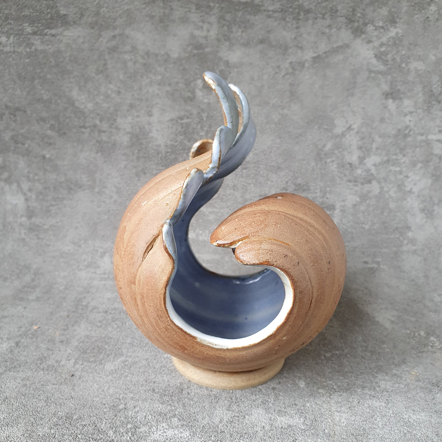 Flow sculpture blue3 - 2