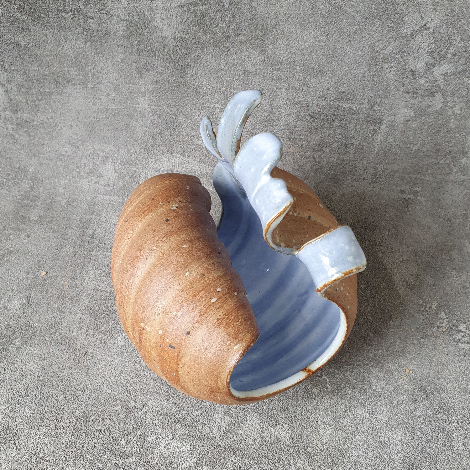 Flow sculpture blue3 - 3