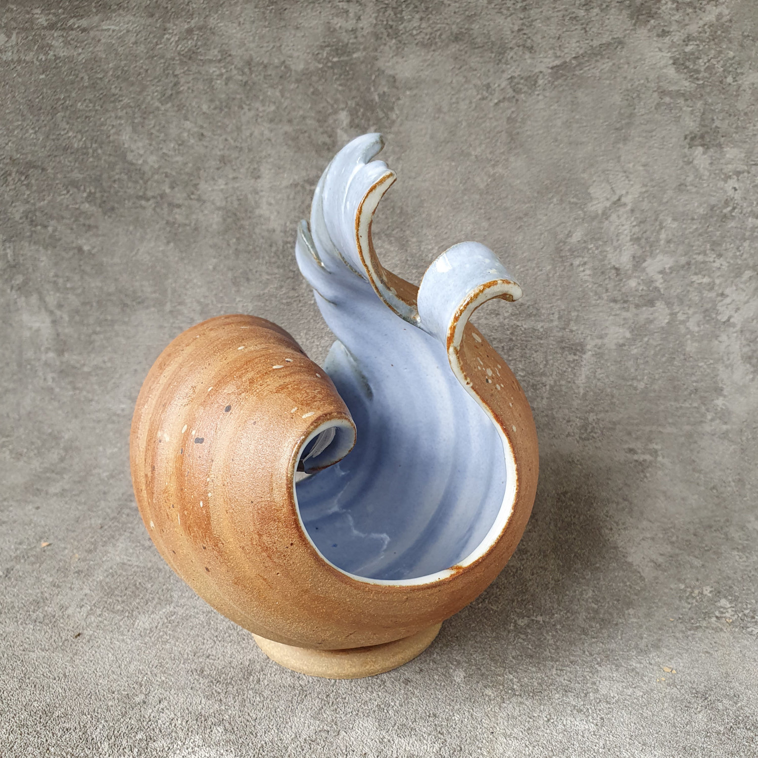 Flow sculpture blue3
