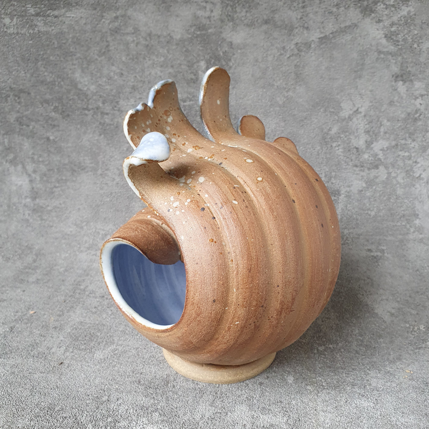 Flow sculpture blue3 - 4