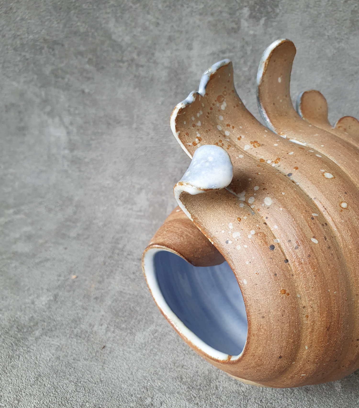Flow sculpture blue3 - 5