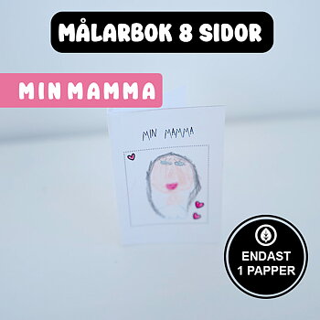 målarbok om min mamma barn