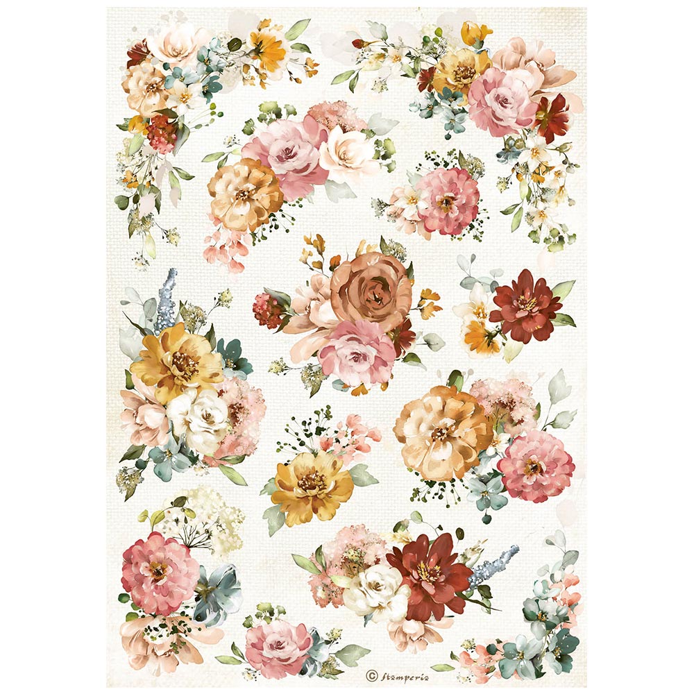 Garden of Promises - Flowers Texture