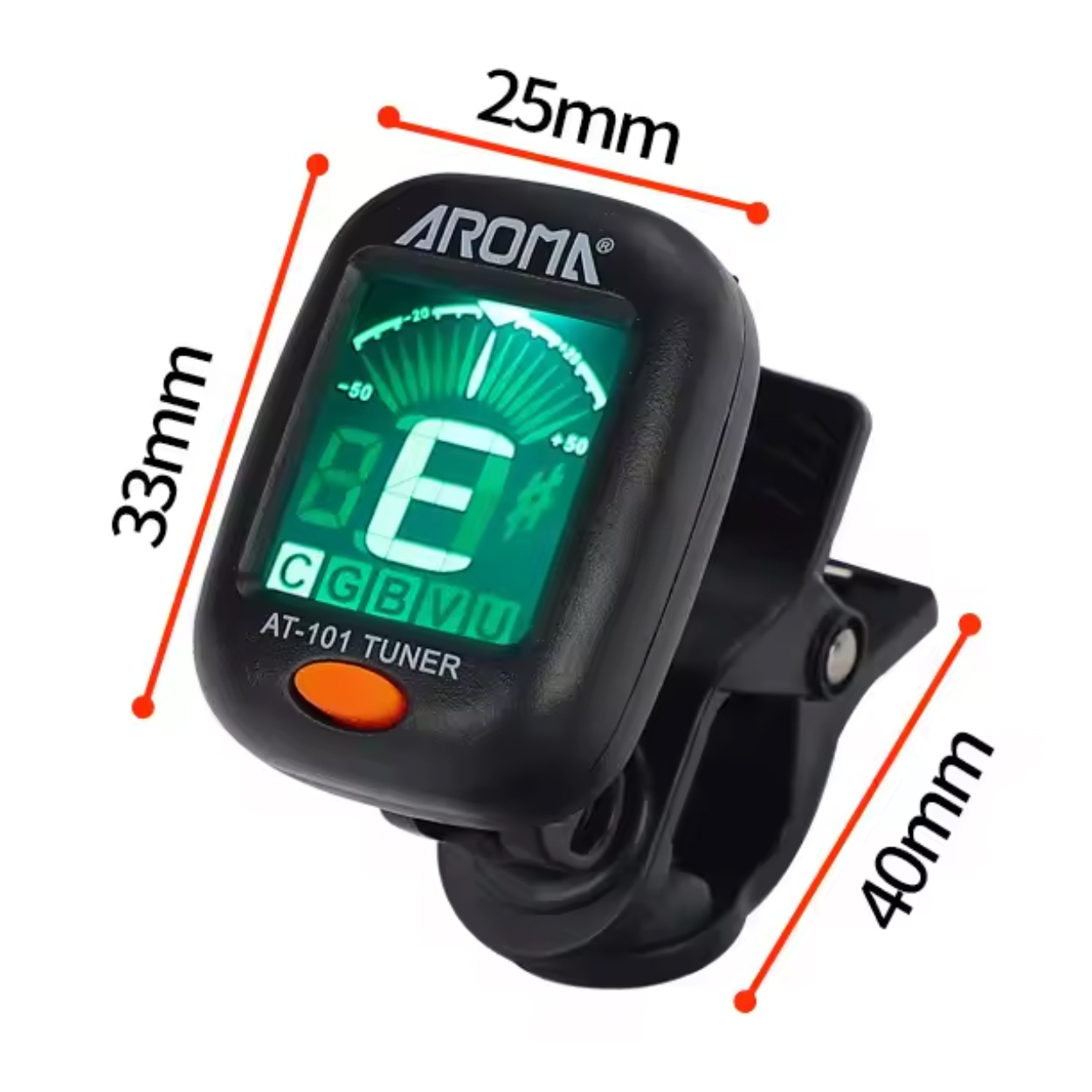 Aroma AT-101 Clip-On Tuner - 3
