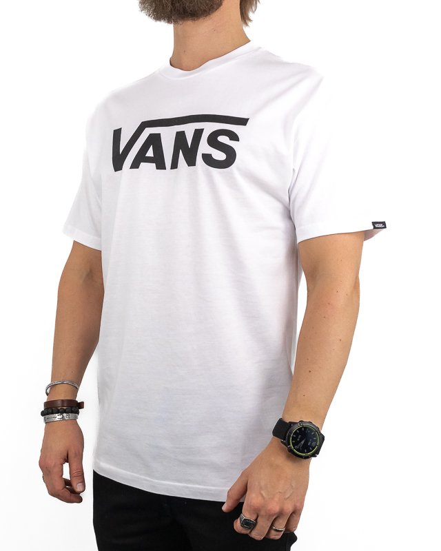Vans white tee hotsell